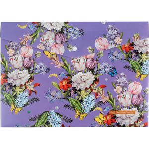 Папка на кнопке Axent Olga Selyshcheva, Secret 1496-35-A, А5+