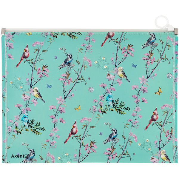 Папка на блискавці zip-lock Axent Olga Selyshcheva, Spring 1497-33-A, А4+
