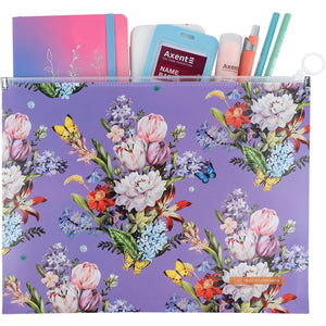 Папка на блискавці zip-lock Axent Olga Selyshcheva, Secret Garden 1497-35-A , А4+