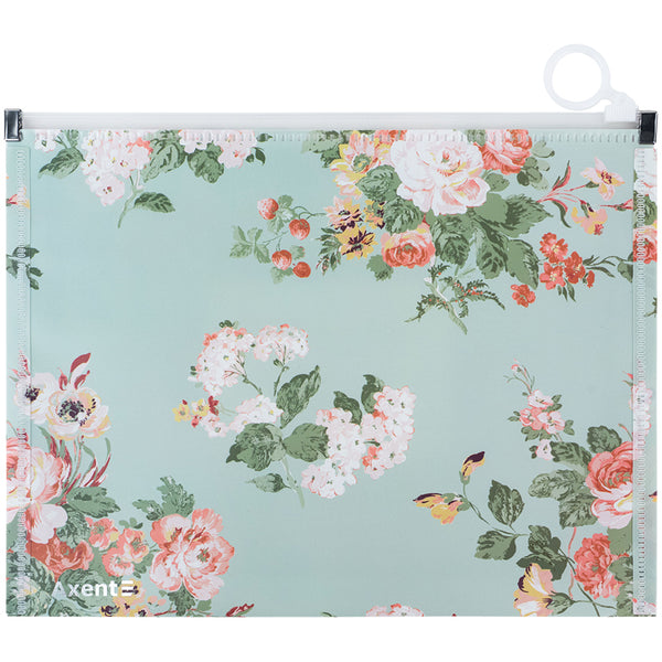 Папка на блискавці zip-lock Axent Laura Ashley, Timeless 1498-32-A, А5+