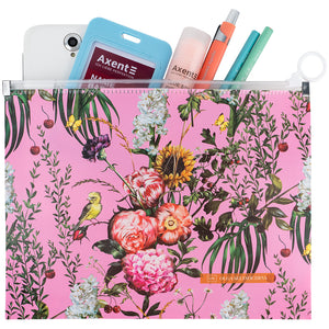 Папка на блискавці zip-lock Axent Olga Selyshcheva, Summer time 1498-34-A, А5+