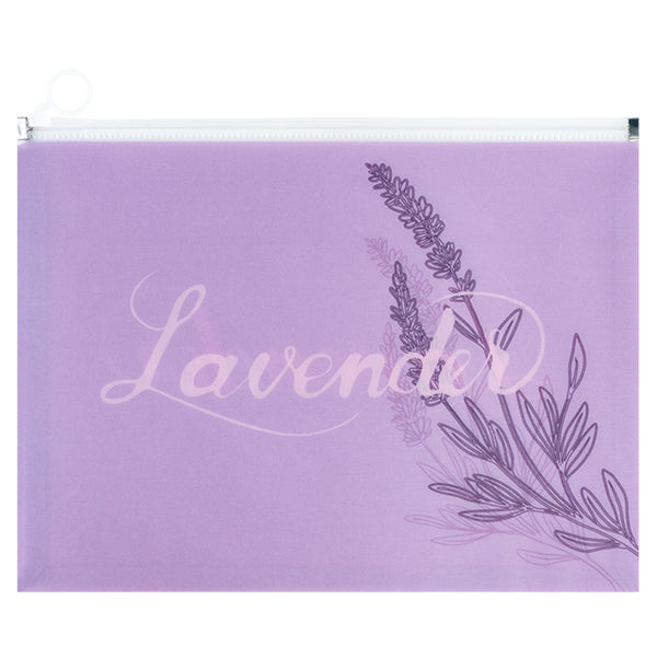 Папка на блискавці zip-lock Axent Lavender-1 1497-36-A, А4+