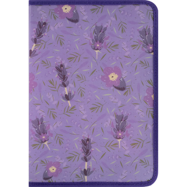 Папка об'ємна на блискавці Axent Lavender-4 1804-39-A, А4+
