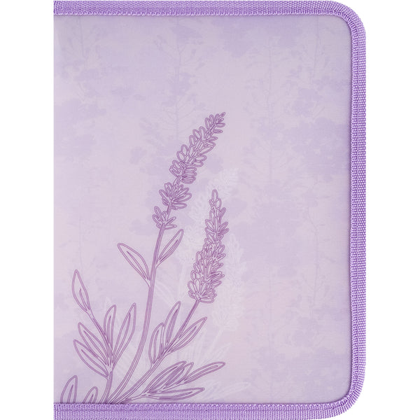 Папка об'ємна на блискавці Axent Lavender-2 1805-37-A, А5+