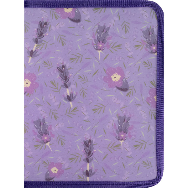 Папка об'ємна на блискавці Axent Lavender-4 1805-39-A, А5+