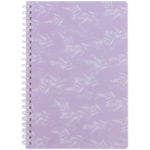 Блокнот на спiралi Axent Lavender 1 8033-1-A, А5, 80 аркушів, клітинка, пластикова обкладинка