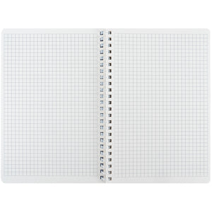Блокнот на спiралi Axent Lavender 3 8033-3-A, А5, 80 аркушів, клітинка, пластикова обкладинка