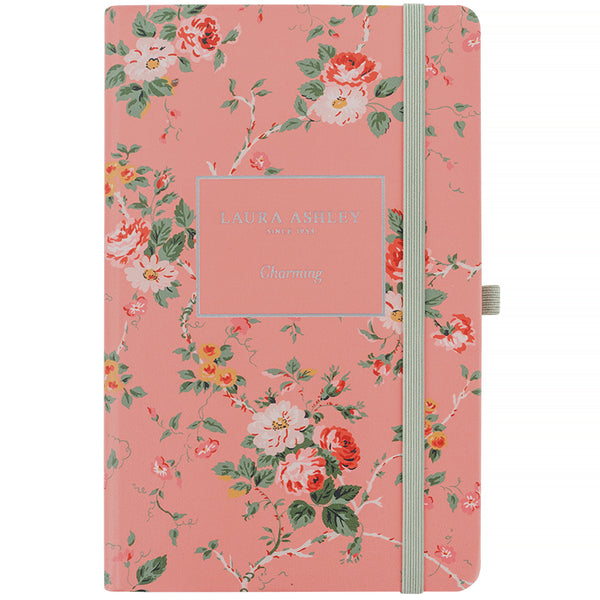 Книга записна Partner Laura Ashley, Charming 8621-64-A-LA, 125x195 мм, 96 аркушів, клітинка