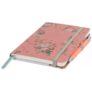 Книга записна Partner Laura Ashley, Charming 8621-64-A-LA, 125x195 мм, 96 аркушів, клітинка