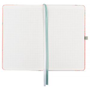 Книга записна Partner Laura Ashley, Charming 8621-64-A-LA, 125x195 мм, 96 аркушів, клітинка