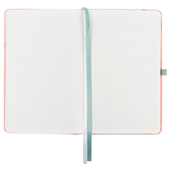 Книга записна Partner Laura Ashley, Charming 8621-64-A-LA, 125x195 мм, 96 аркушів, клітинка