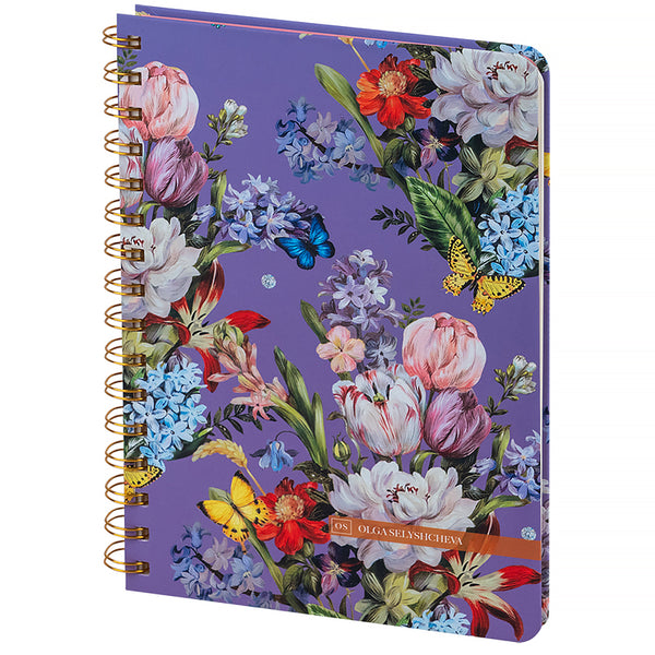 Блокнот на спiралi Axent Olga Selyshcheva, Secret 8470-2-A-OS, А5, 80 аркушів, клітинка, тверда обкладинка