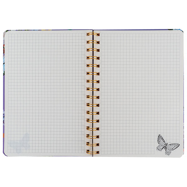 Блокнот на спiралi Axent Olga Selyshcheva, Secret 8470-2-A-OS, А5, 80 аркушів, клітинка, тверда обкладинка