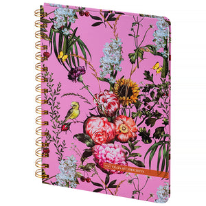 Блокнот на спiралi Axent Olga Selyshcheva, Summer 8470-3-A-OS, А5, 80 аркушів, клітинка, тверда обкладинка