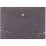 Папка на кнопке Axent Waves-4 1495-43-A, А4 Папка на кнопке Axent Waves-4 1495-43-A, А4
