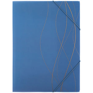 Папка на резинках Axent Waves-2 1509-41-A, А4