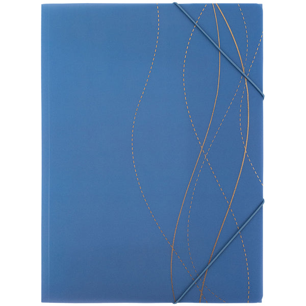 Папка на резинках Axent Waves-2 1509-41-A, А4