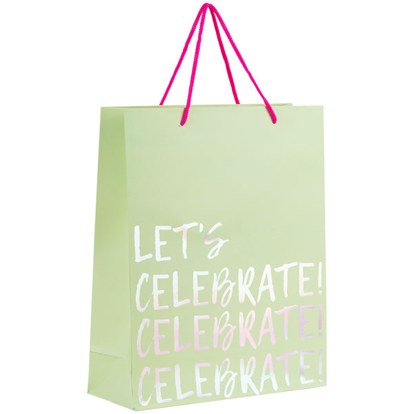 Пакет бумажный подарочный Axent Let's celebrate 8502-26-A, 26х32 см