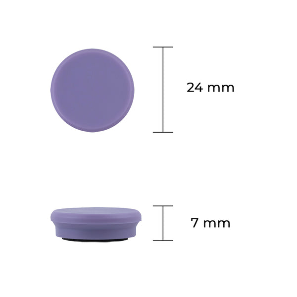 Набір магнітів 24 мм,  6 шт., Morandi,9826-А