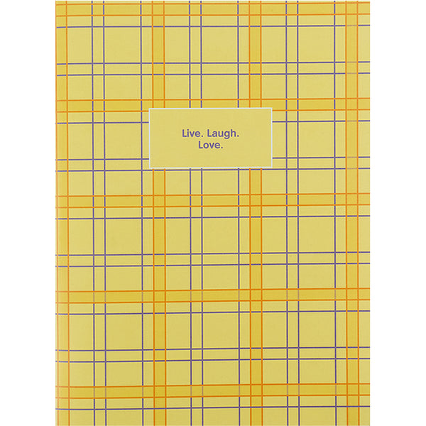 Зошит для записів Axent 4780-4-A, А4, 48 аркушів, клітинка, жовтий