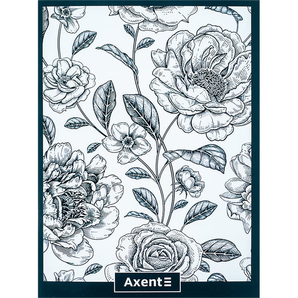 Зошит для записів Axent 4780-5-A, А4, 48 аркушів, клітинка, зелений