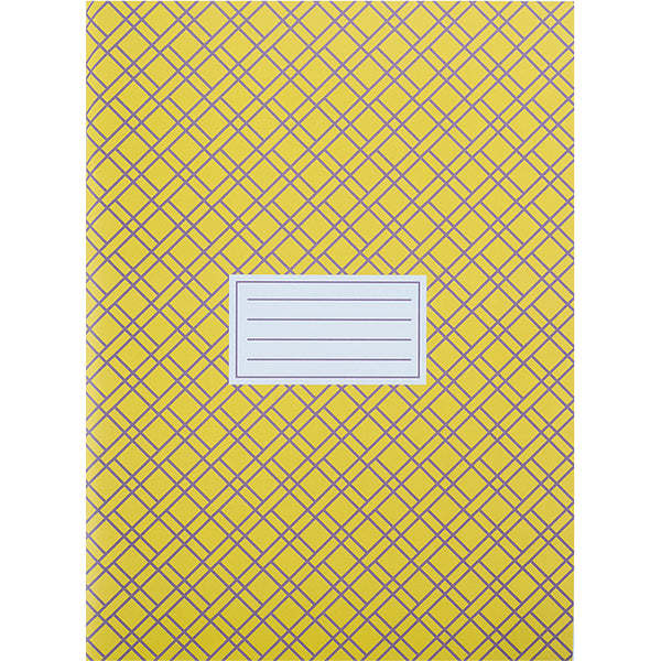 Зошит для записів Axent 4783-2-A, А4, 96 аркушів, клітинка, жовтий