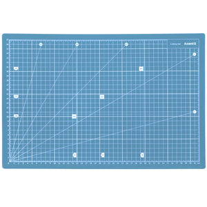 Килимок самовідновлювальний для різання блакитний Axent 7902-07-A , А3, тришаровий
