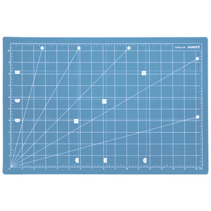 Килимок самовідновлювальний для різання блакитний Axent 7902-07-A , А3, тришаровий