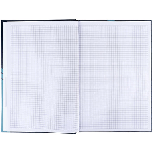 Книга записна Axent Lines 8422-580-A, А4, 96 аркушів, клітинка, сіра