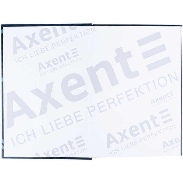 Книга записна Axent Lines 8422-581-A, А4, 96 аркушів, клітинка, синя