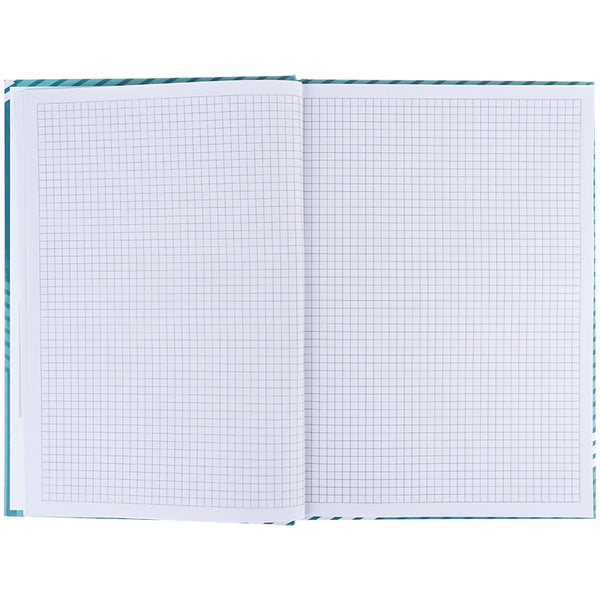 Книга записная Axent Lines 8422-582-A, А4, 96 листов, клетка, зеленая