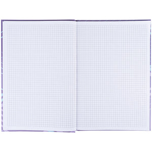 Книга записная Axent Lines 8422-583-A, А4, 96 листов, клетка, сиреневая