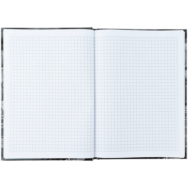 Книга записная Axent R&B Bus 8457-8-A, А5, 96 листов, клетка, твердая обложка