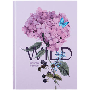 Книга записна Axent Wild 8459-5-A, А5, 96 аркушів, клітинка, тверда обкладинка