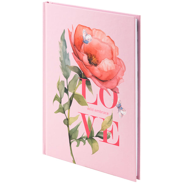 Книга записна Axent Love 8459-6-A, А5, 96 аркушів, клітинка, тверда обкладинка