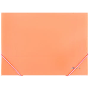 Папка на гумках Axent Pastelini 1514-42/1-A, А5+, персикова
