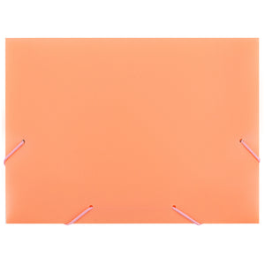 Папка на гумках Axent Pastelini 1514-42/1-A, А5+, персикова