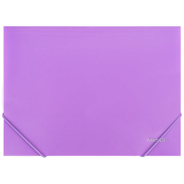 Папка на гумках Axent Pastelini 1514-36/1-A, А5+, бузкова