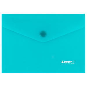 Папка-конверт на кнопці Axent Pastelini 1414-21-A, бірюзова