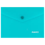 Папка-конверт на кнопці Axent Pastelini 1414-21-A, бірюзова Папка-конверт на кнопці Axent Pastelini 1414-21-A, бірюзова