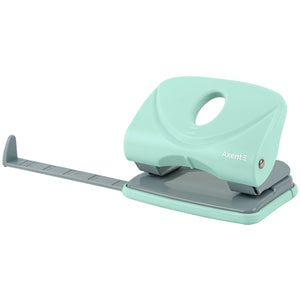 Діркопробивач для паперу Axent Welle-2 3820-18-A, пластиковий, 20 аркушів, Pastelini, м'ятний