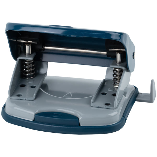 Діркопробивач для паперу Axent Exakt-2 3930-29-A, металевий, 30 аркушів, Earth colors, синій