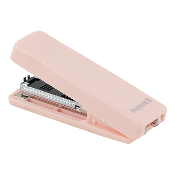 Степлер канцелярський №10/5 Axent MINI 4910-10-A, пластиковий, 10 аркушів, Pastelini, рожевий