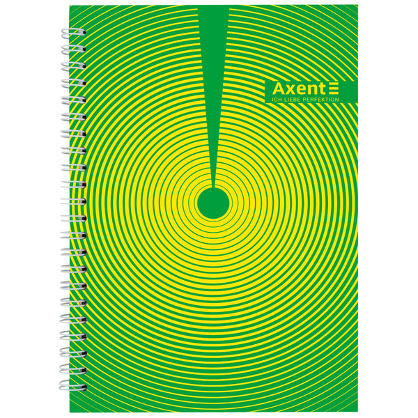 Блокнот на спирали Axent 8032-29-A, A5, 96 листов, клетка, твердая обложка