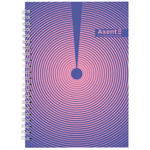 Блокнот на спирали Axent 8032-30-A, A5, 96 листов, клетка, твердая обложка