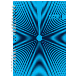 Блокнот на спирали Axent 8032-32-A, A5, 96 листов, клетка, твердая обложка