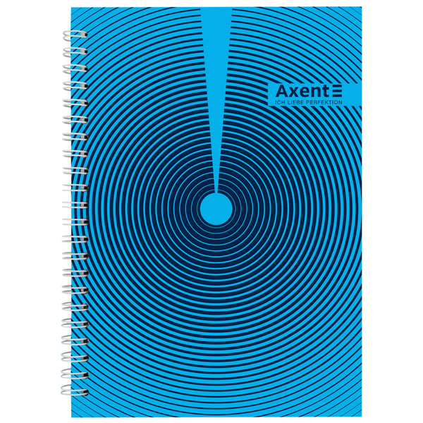 Блокнот на спирали Axent 8032-32-A, A5, 96 листов, клетка, твердая обложка