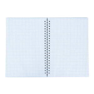 Блокнот на спирали Axent 8032-32-A, A5, 96 листов, клетка, твердая обложка