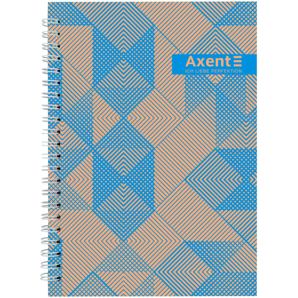 Блокнот на спирали Axent 8032-35-A, A5, 96 листов, клетка, твердая обложка