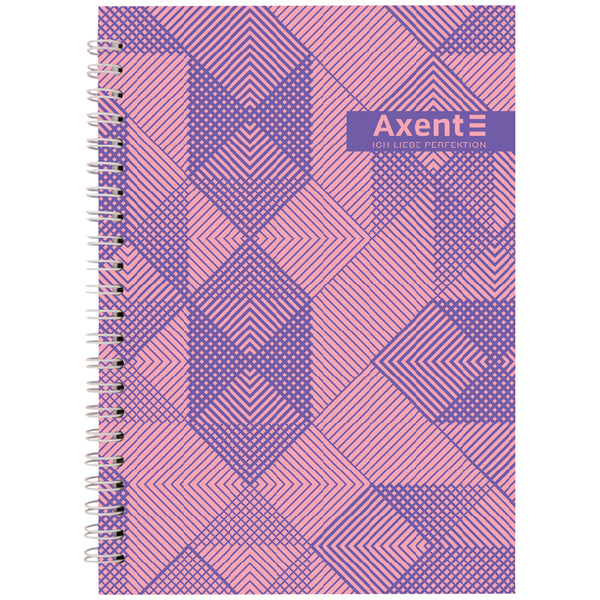 Блокнот на спирали Axent 8032-36-A, A5, 96 листов, клетка, твердая обложка